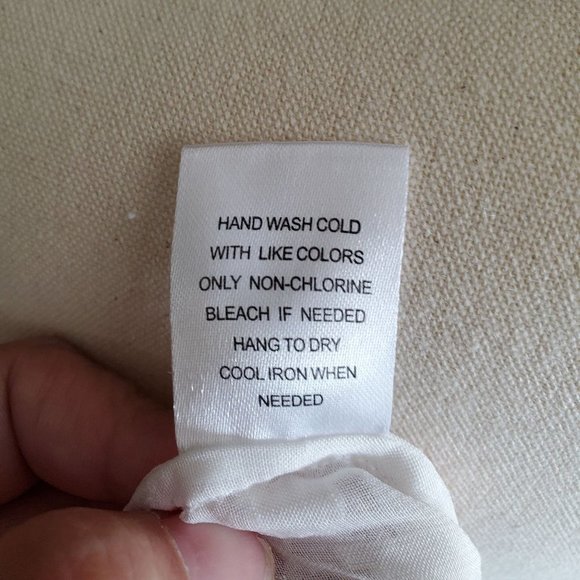 Daniel Rainn Tops Small White Sleeveless Sheer - Picture 11 of 12